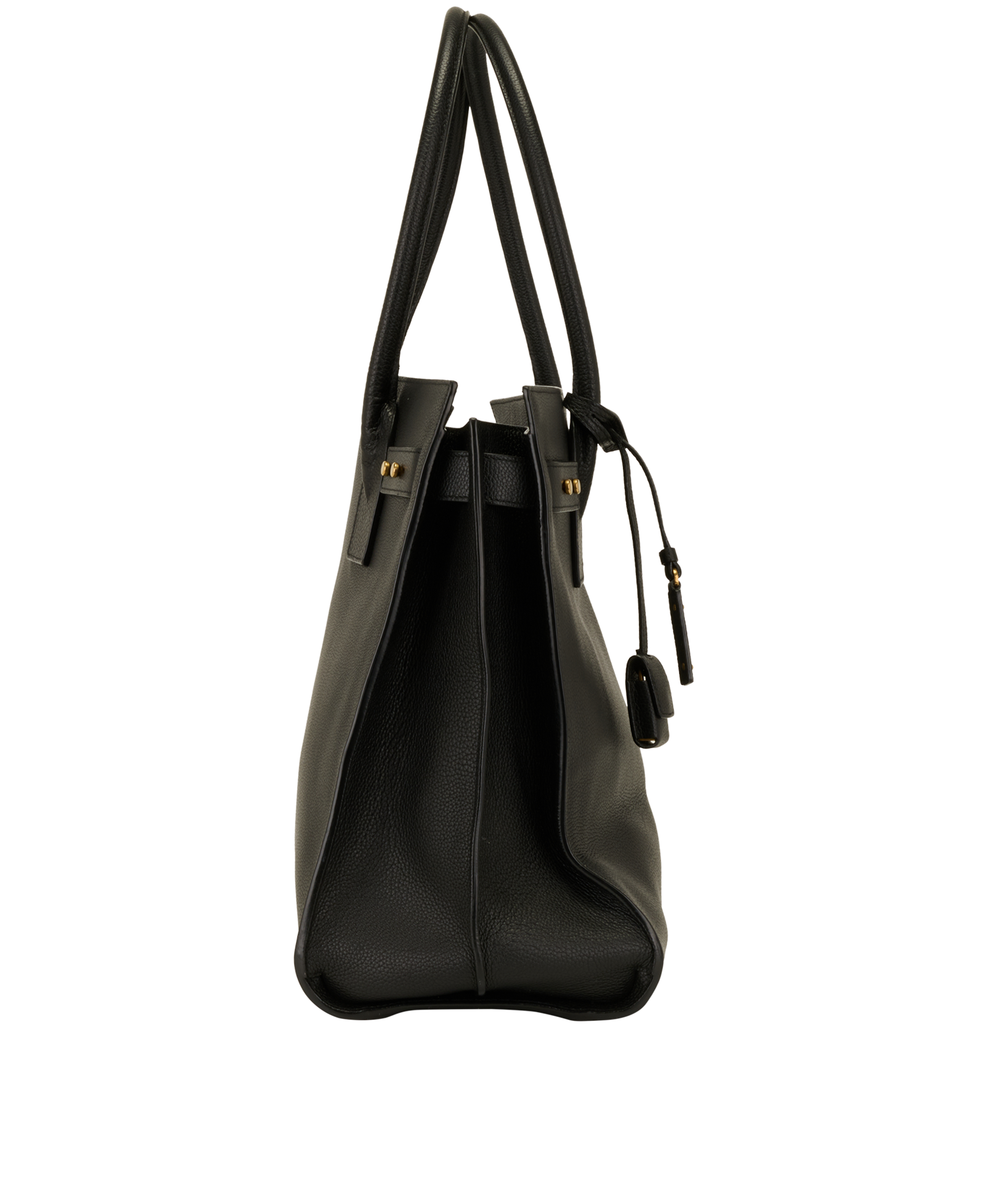 Large Sac De Jour, &pound;850, Handbags, Black, Leather, Side view